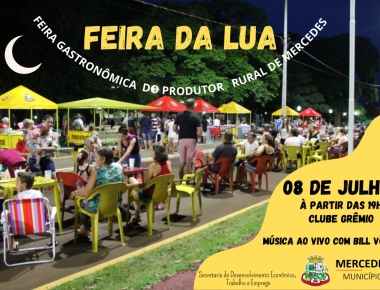 Hoje tem Feira da Lua em Mercedes